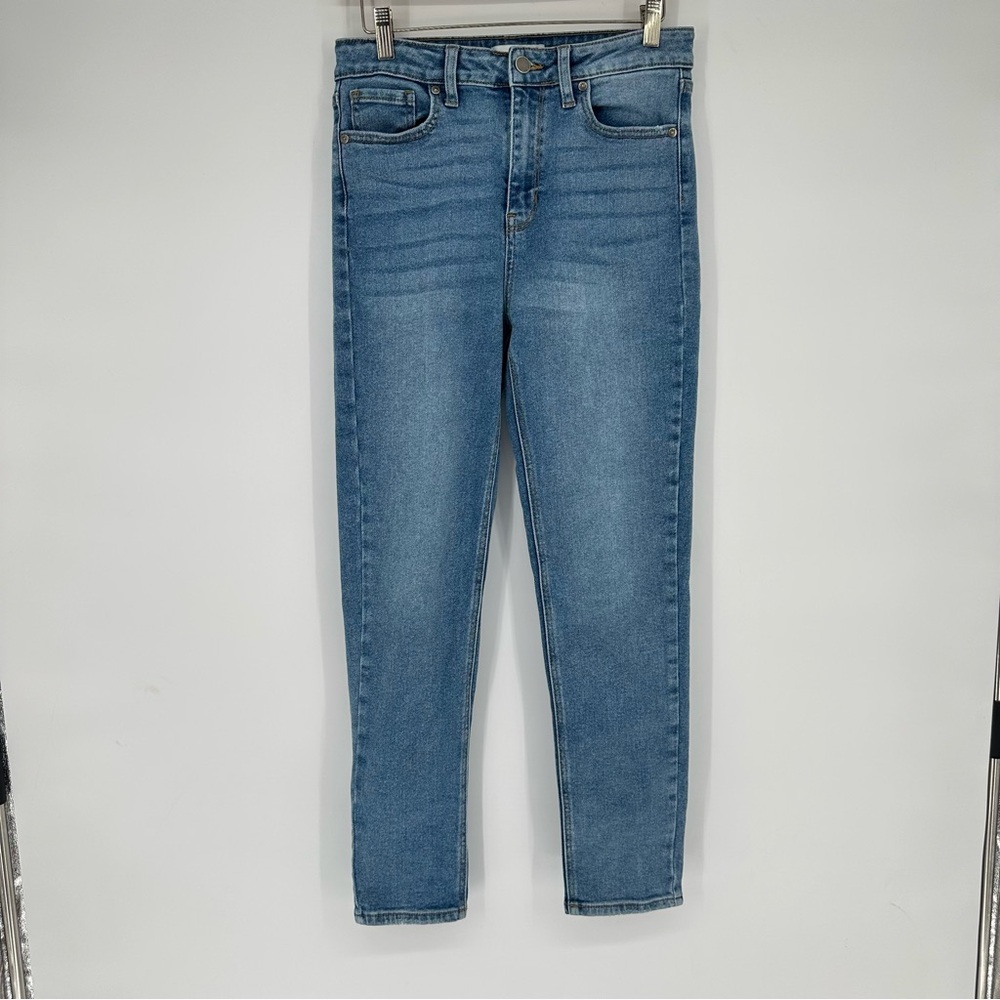 Just Black Light Wash Straight Leg Jeans Sz 27